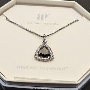 Bomb Party NK19491 "Moments of Mystery" Black Onyx Cubic Zirconia Necklace